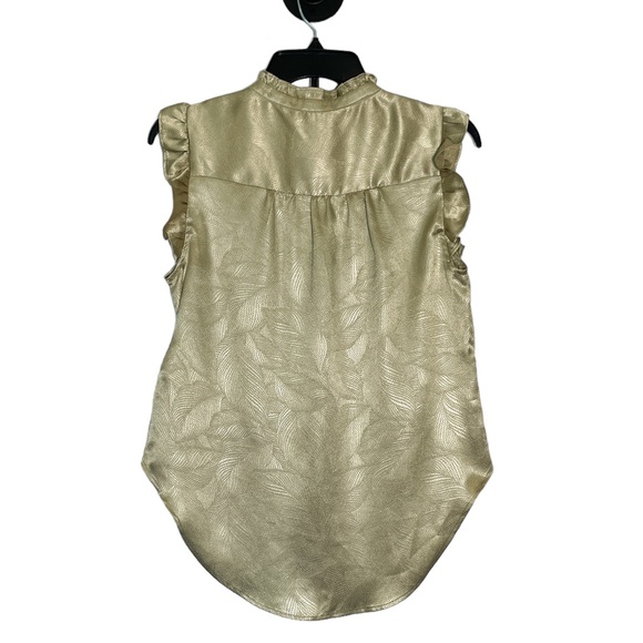 DKNY Women's Mock Neck Sleeveless Ruffle Top - NWT - Size XS - Picture 3 of 3